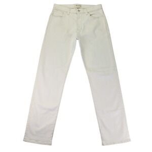 Madewell Mens The 1991 Straight Leg Jeans Natural Off-White 31x32 NEW NWT NT822